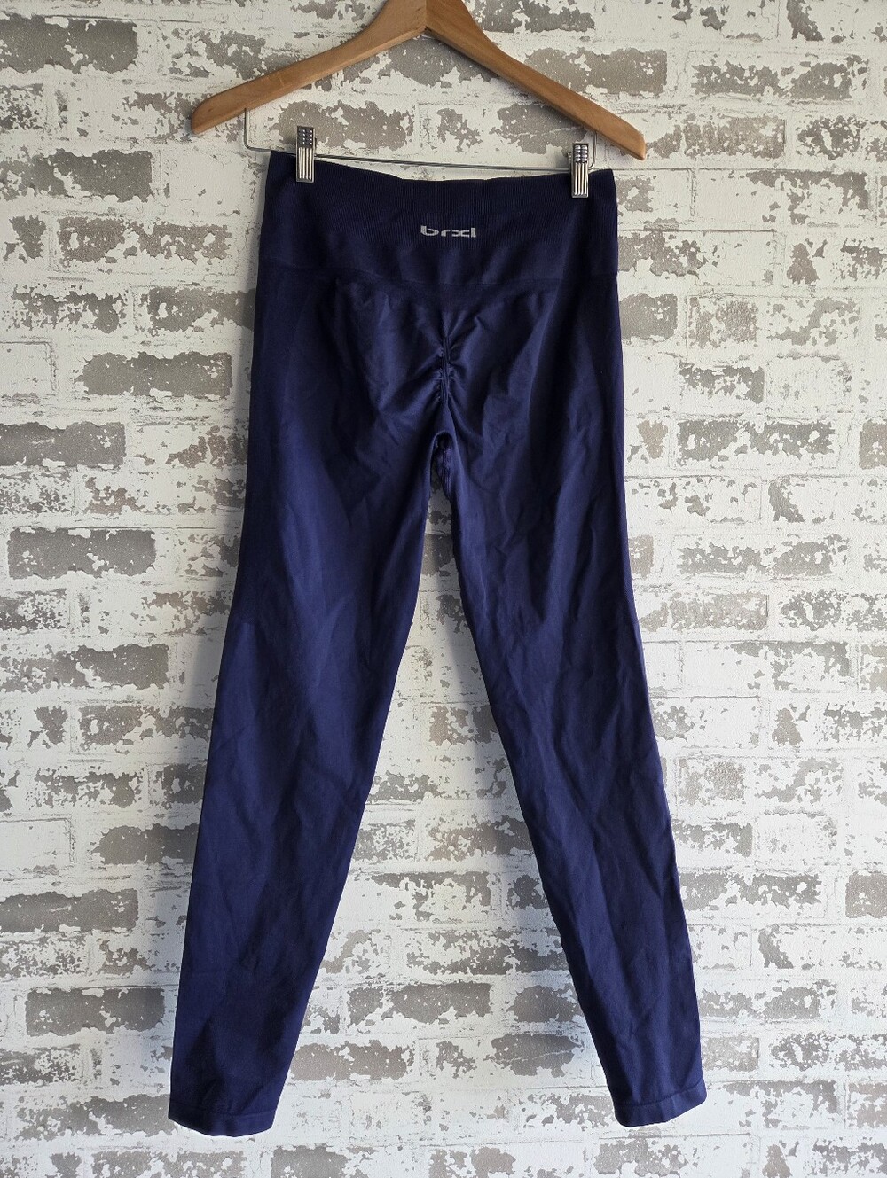 ​🔥 BRXL Seamless Navy Blue Scrunch Butt Leggings L 🔥